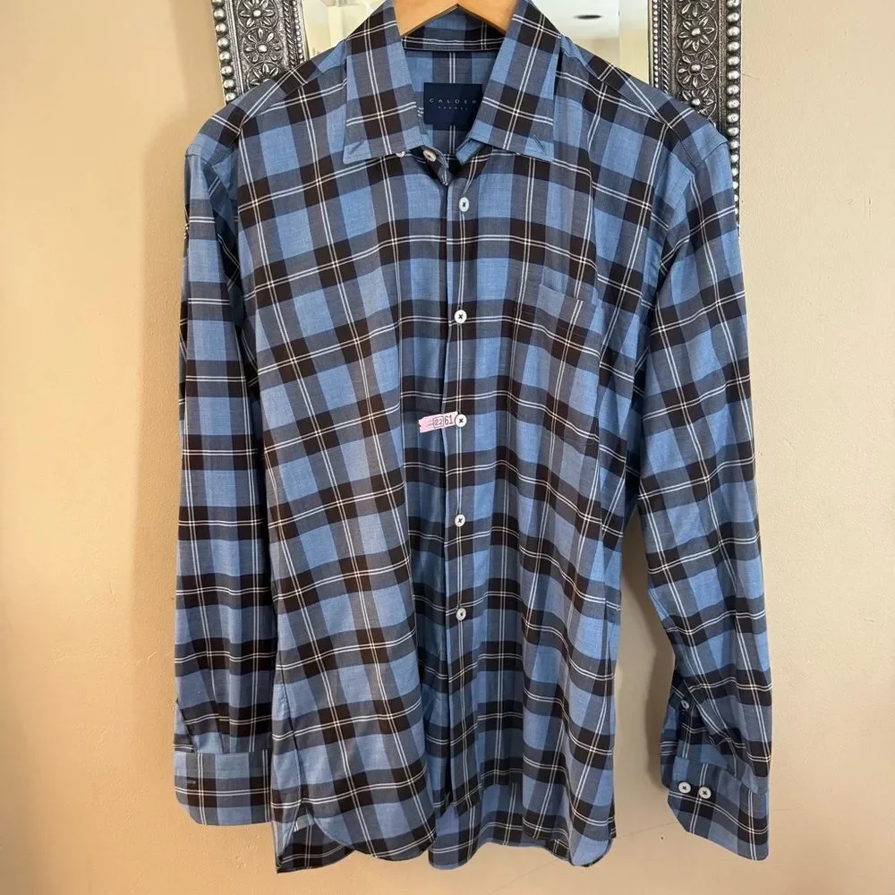 Calder Carmel 100% Cotton Twill Shirt M